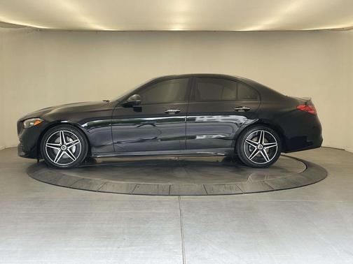 Obsidian Black Metallic 2024 Mercedes-Benz C-Class C 300 4MATIC