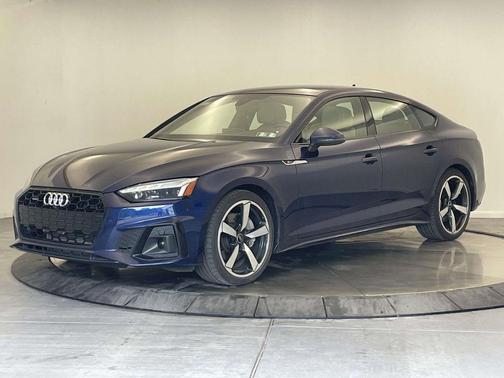 Navarra Blue Metallic 2025 Audi A5 Sportback 45 S Line Premium Plus