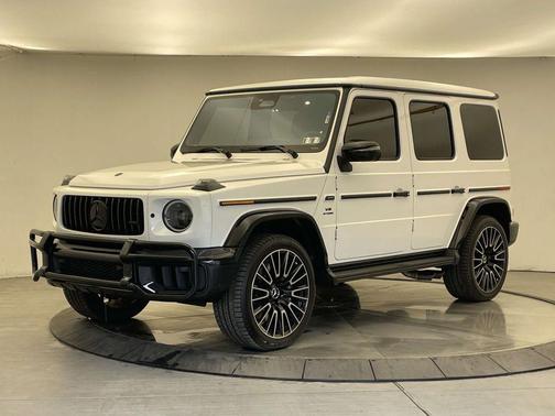Polar White 2025 Mercedes-Benz AMG G 63 G 63 AMG