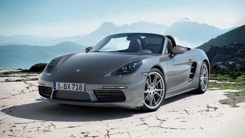 Agate Grey Metallic 2024 Porsche 718 Boxster