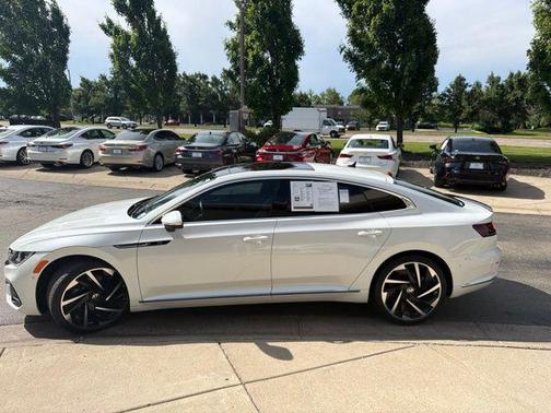 Opal White Pearl 2023 Volkswagen Arteon 2.0T SEL Premium R-Line 4MOTION