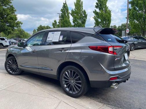 Liquid Carbon Metallic 2023 Acura RDX A-Spec Advance Package