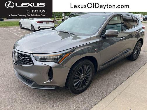 Liquid Carbon Metallic 2023 Acura RDX A-Spec Advance Package