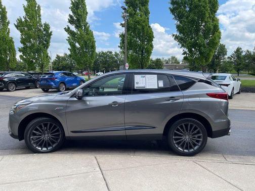 Liquid Carbon Metallic 2023 Acura RDX A-Spec Advance Package