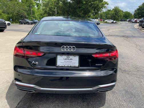 Daytona Gray Metallic 2021 Audi A5 Sportback 45 S Line Premium Plus