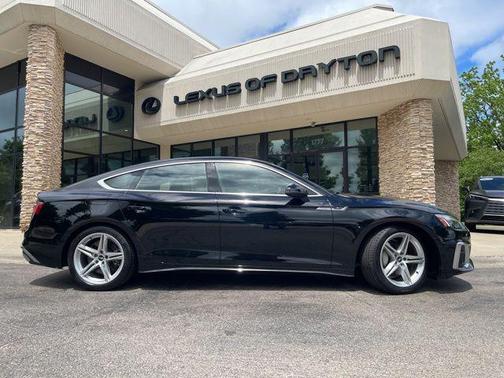 Daytona Gray Metallic 2021 Audi A5 Sportback 45 S Line Premium Plus