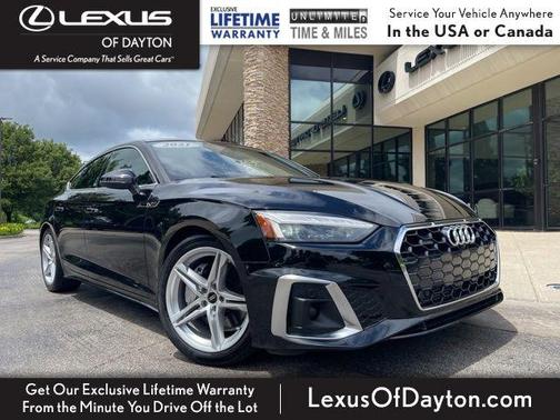 Daytona Gray Metallic 2021 Audi A5 Sportback 45 S Line Premium Plus