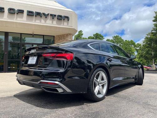 Daytona Gray Metallic 2021 Audi A5 Sportback 45 S Line Premium Plus