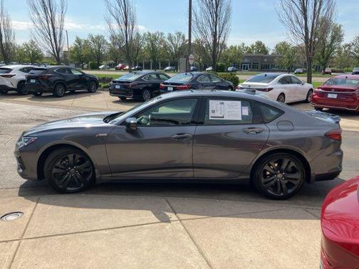 Modern Steel Metallic 2023 Acura TLX A-Spec