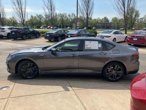 Modern Steel Metallic 2023 Acura TLX A-Spec