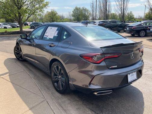 Modern Steel Metallic 2023 Acura TLX A-Spec