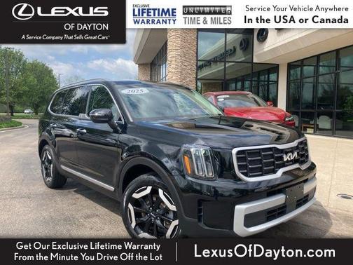 Ebony Black 2025 Kia Telluride S