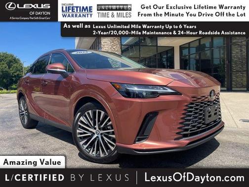 Copper 2025 Lexus RX 350 Premium Plus