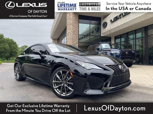 Obsidian 2022 Lexus RC 350 F Sport