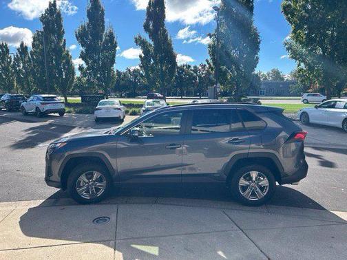 Magnetic Gray Metallic 2025 Toyota RAV4 Hybrid LE