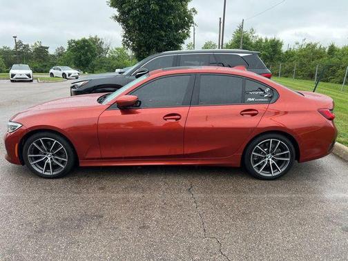 Sunset Orange Metallic 2021 BMW 330 330i