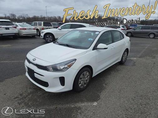 Clear White 2018 Kia Rio S