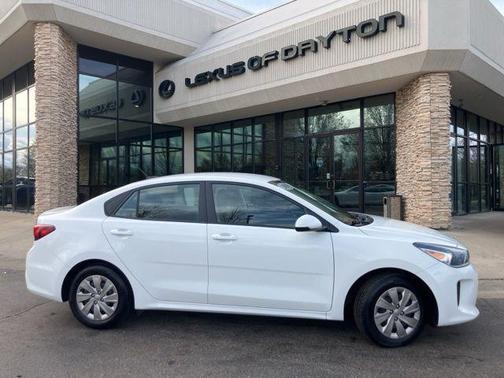 Clear White 2018 Kia Rio S