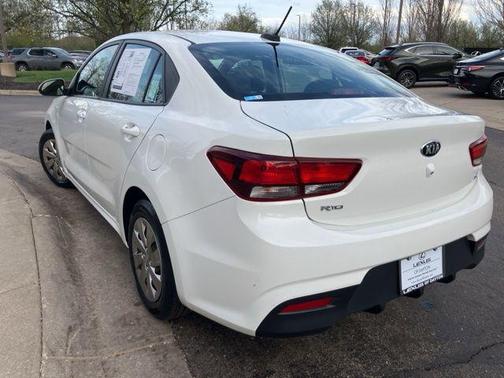 Clear White 2018 Kia Rio S