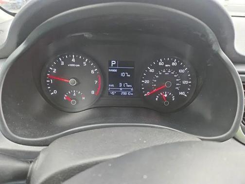 Clear White 2018 Kia Rio S