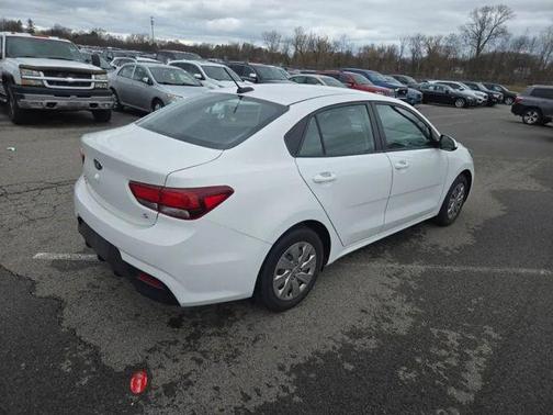 Clear White 2018 Kia Rio S
