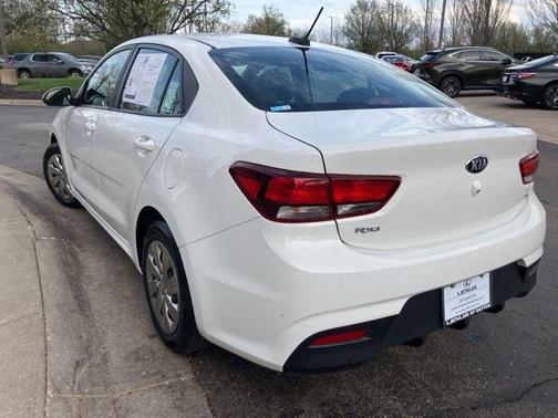 Clear White 2018 Kia Rio S
