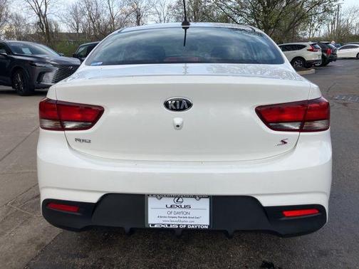 Clear White 2018 Kia Rio S