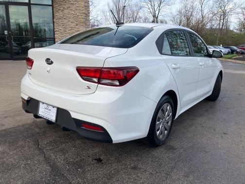 Clear White 2018 Kia Rio S