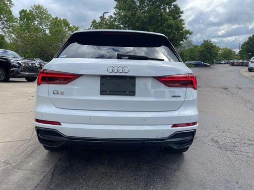 Glacier White 2022 Audi Q3 45 S line Premium Plus