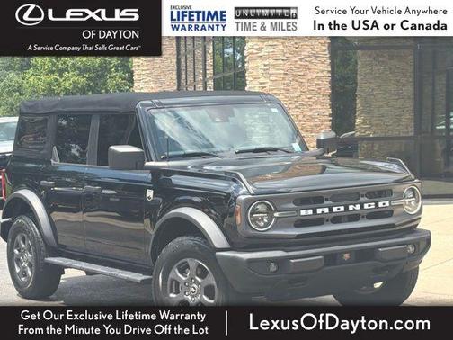 Shadow Black 2022 Ford Bronco Big Bend