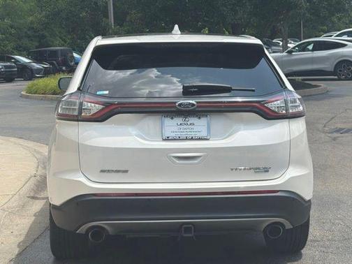 White Platinum 2016 Ford Edge Titanium