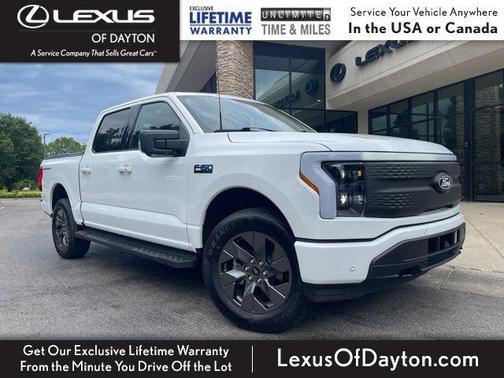 Oxford White 2024 Ford F-150 Lightning Flash