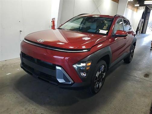 Ultimate Red Metallic 2025 Hyundai KONA SEL