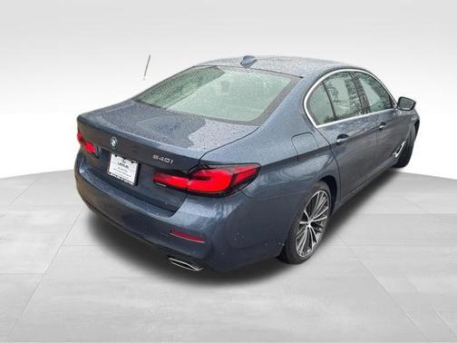 Arctic Race Blue Metallic 2023 BMW 540 i