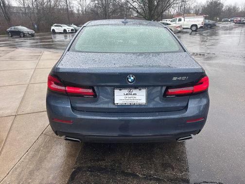 Arctic Race Blue Metallic 2023 BMW 540 i