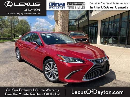 Matador Red Mica 2021 Lexus ES 300h Base