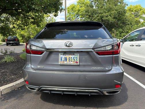 Gray Pearl 2022 Lexus RX 350 F SPORT Handling