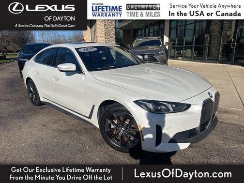 White Metallic 2025 BMW i4 Gran Coupe eDrive40