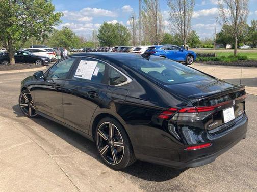 Crystal Black Pearl 2023 Honda Accord Hybrid Sport