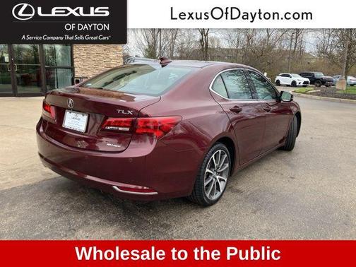 Basque Red Pearl II 2015 Acura TLX V6 Advance