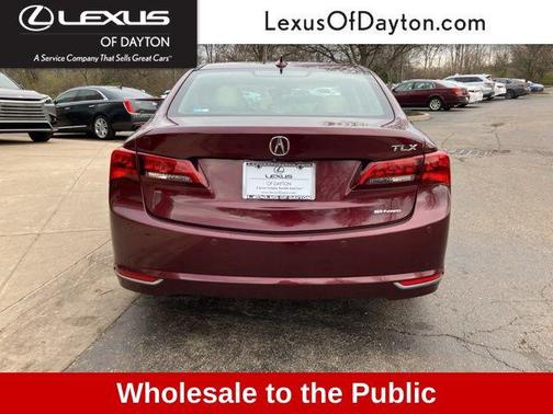 Basque Red Pearl II 2015 Acura TLX V6 Advance