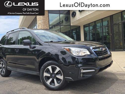 Crystal Black Silica 2018 Subaru Forester 2.5i Limited