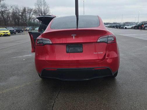 Red Multi-Coat 2023 Tesla Model Y Long Range Dual Motor All-Wheel Drive