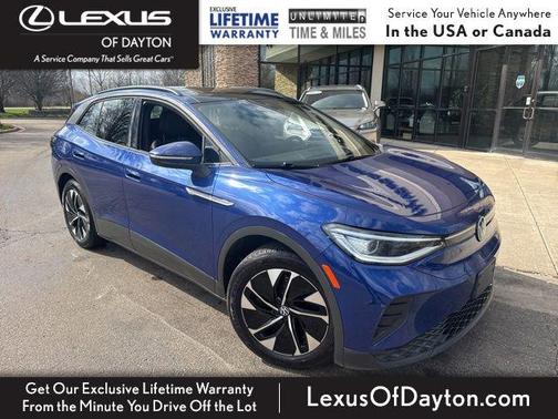 Blue Metallic 2021 Volkswagen ID.4 Pro S