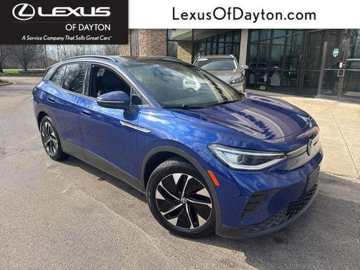 Blue Metallic 2021 Volkswagen ID.4 Pro S