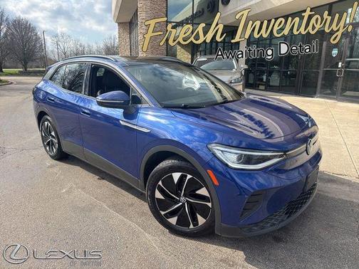 Blue Metallic 2021 Volkswagen ID.4 Pro S