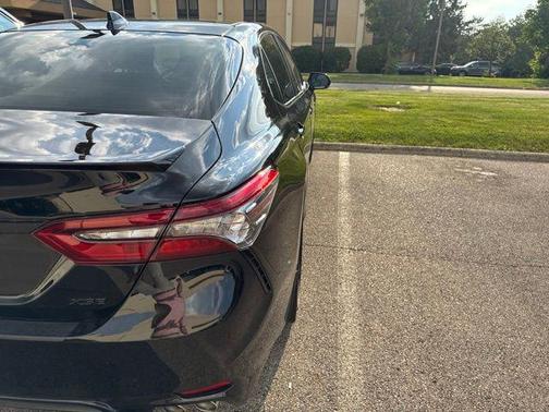 Midnight Black Metallic 2021 Toyota Camry XSE