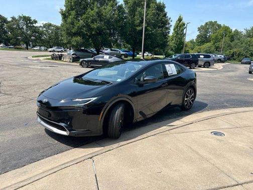 Midnight Black Metallic 2025 Toyota Prius Plug-In Hybrid XSE