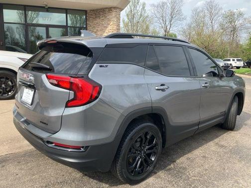 Satin Steel Metallic 2021 GMC Terrain SLT