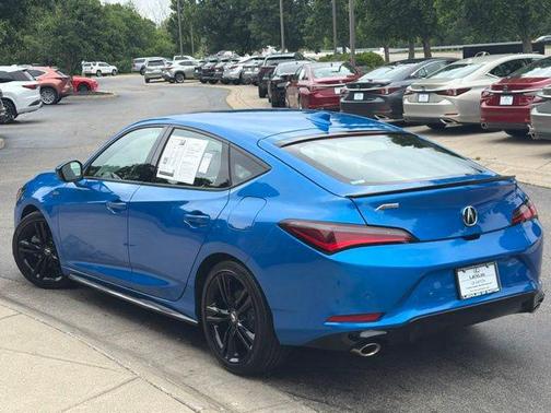 Double Apex Blue Pearl 2026 Acura Integra FWD A-Spec with Technology